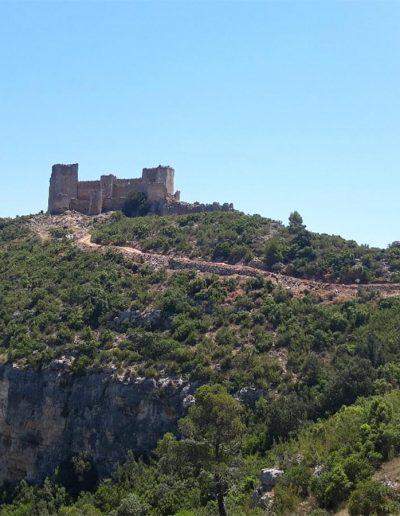 Seguimiento arqueológico del camino de acceso al Castillo de Chirel