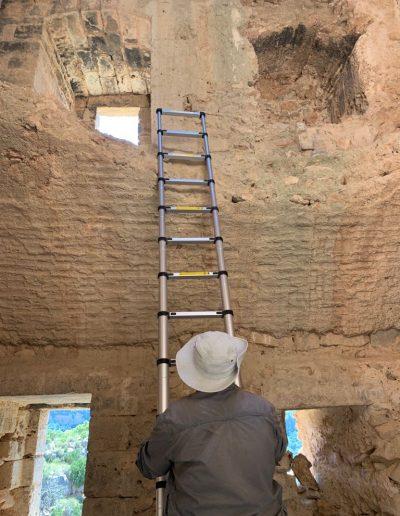 Estudio de la arqueología de la arquitectura del Castillo de Chirel.
