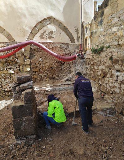 Seguimiento arqueológico en La casa del Alguacil, Alpuente.